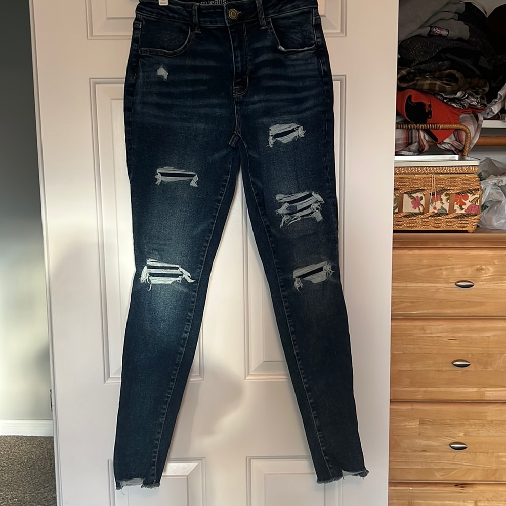 M jeans by Maurice, ripped with liner